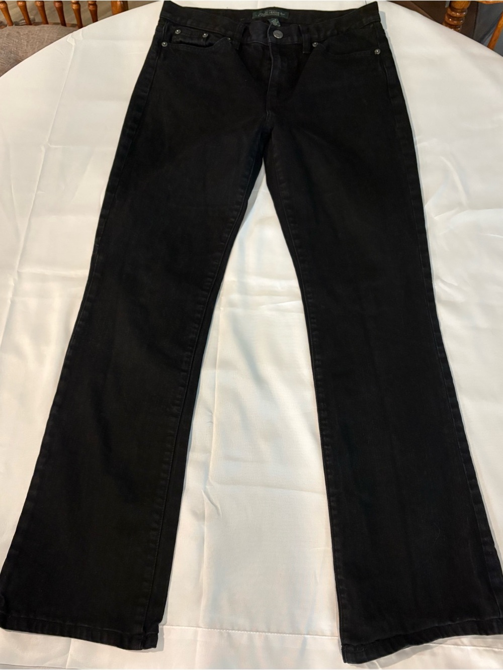 Lauren Ralph Lauren Jeans Women Size 6 Straight Leg Stretch Denim